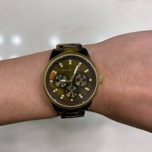 Michael Kors Tortoise Watch